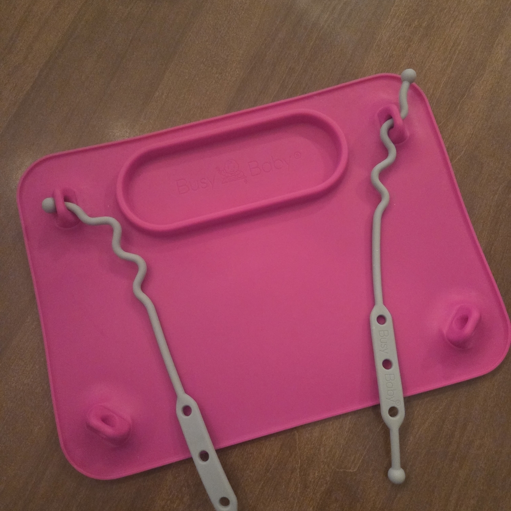 Pink Silicone Placemat